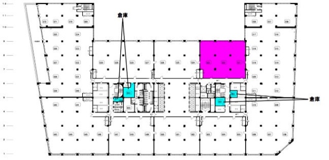 新大手町ビル1 間取り図