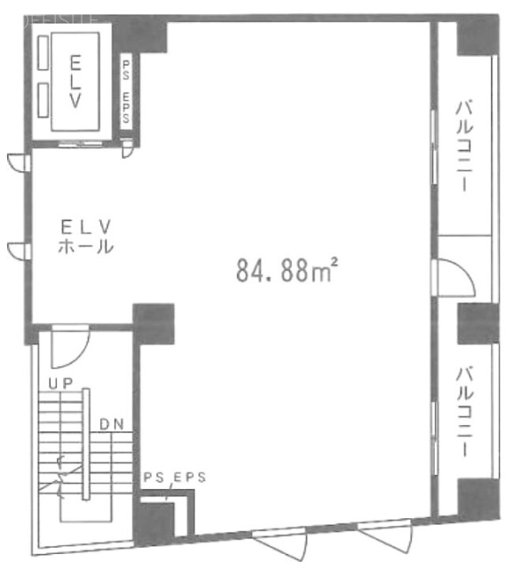 岡村ビル6F 間取り図