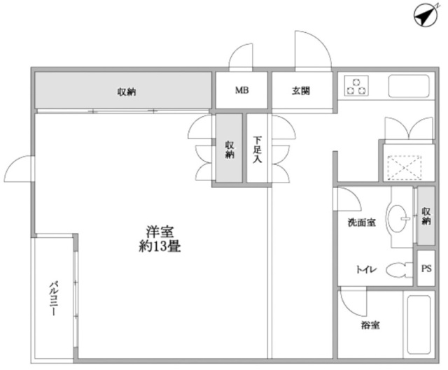 アピカ原宿ビル102 間取り図