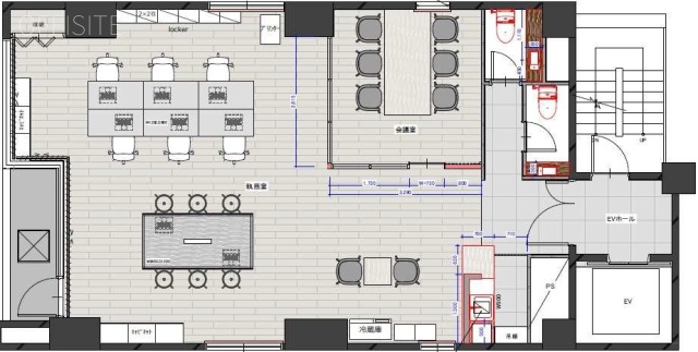 ACN銀座イーストビル4F 間取り図