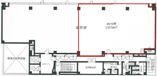 KDX八丁堀ビル6F 間取り図