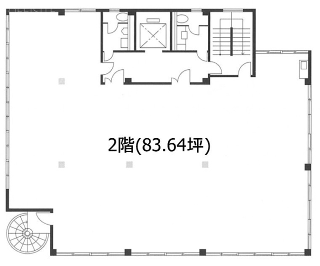 五反田第1noteビル2F 間取り図