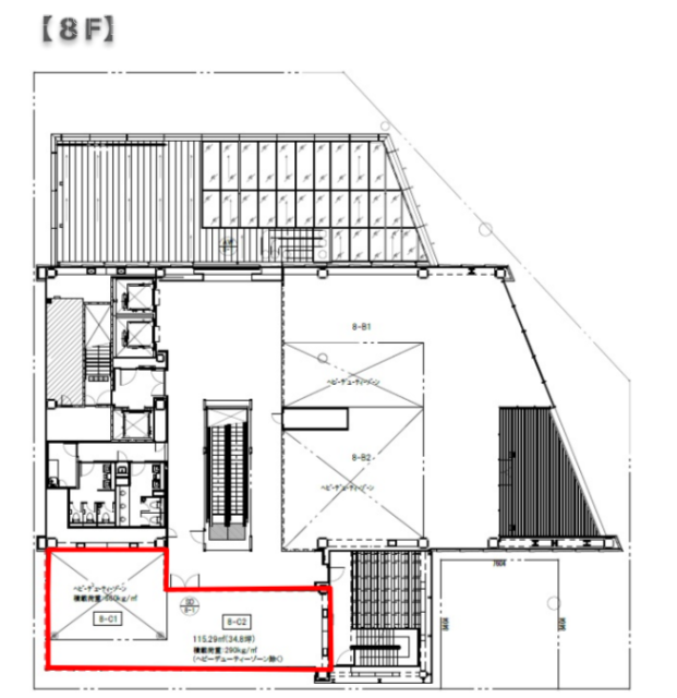 GRC横浜サイエンスキューブC1 間取り図