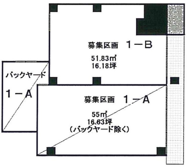 パークハウス南大沢ビル1-B 間取り図