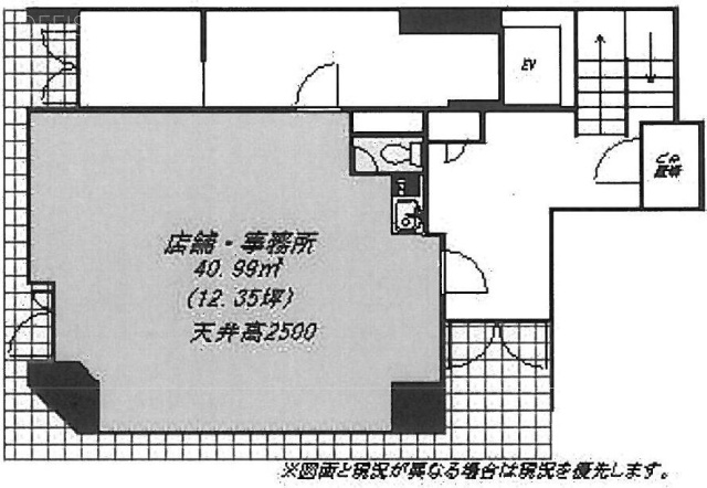 日本橋TSビル1F 間取り図