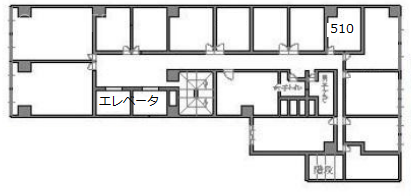 池袋ホワイトハウスビル510 間取り図