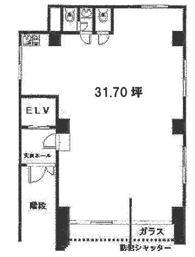 ジャストプレイスビル1F 間取り図