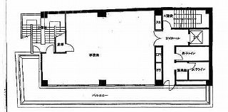 扶桑日本橋ビル2F 間取り図