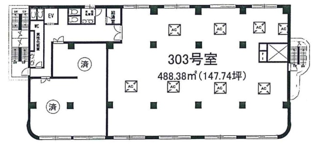 ジャネットビル303 間取り図