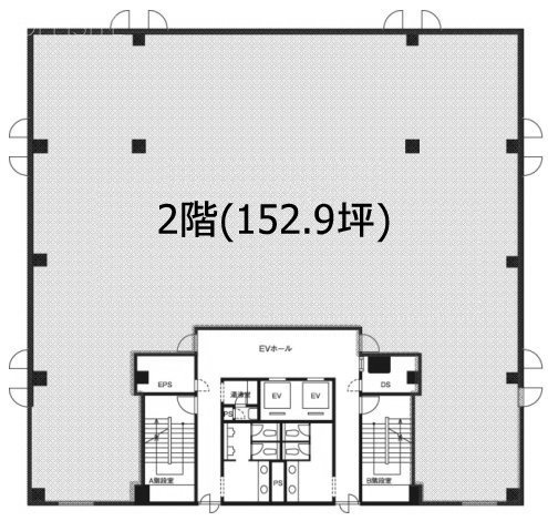 ノービィビル2F 間取り図