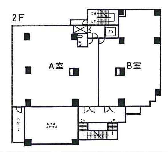 フェルテ中野AB 間取り図