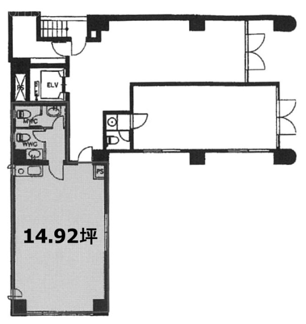 ユニゾ浜松町1丁目ビル102 間取り図