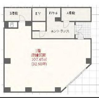 神田高野ビル1F 間取り図