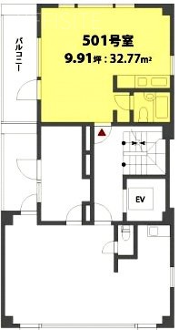 オークラビル501 間取り図