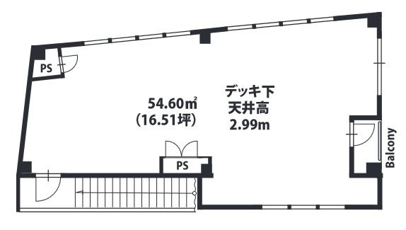 マーキュリー上池台3F 間取り図