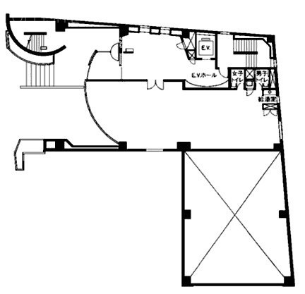 お茶の水元町ビル1F 間取り図