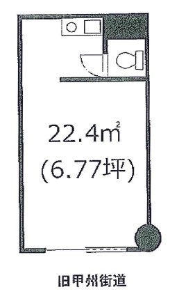 プロミネンスNEOYAビル1F 間取り図