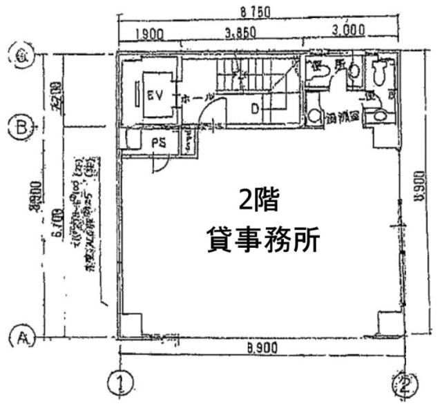 日本橋SDビル2F 間取り図
