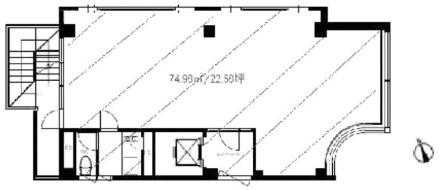 WALLSビル2F 間取り図