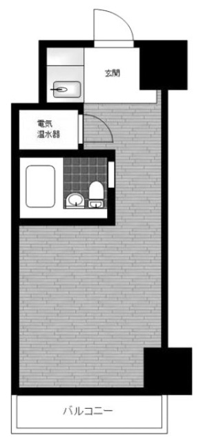 DIKマンション新橋510 間取り図