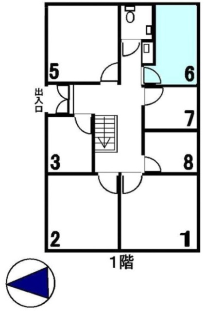川合ビル6 間取り図
