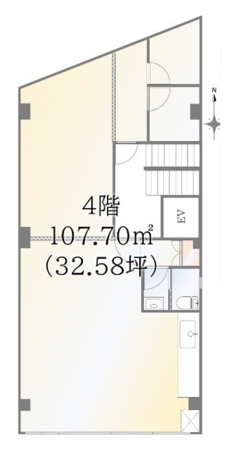 l&Kビル4F 間取り図