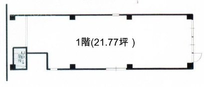 新井ビル1F 間取り図