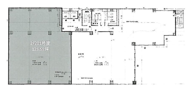 KDX芝大門ビル201 間取り図