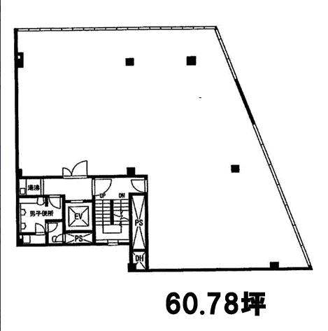 山楽ビル5F 間取り図