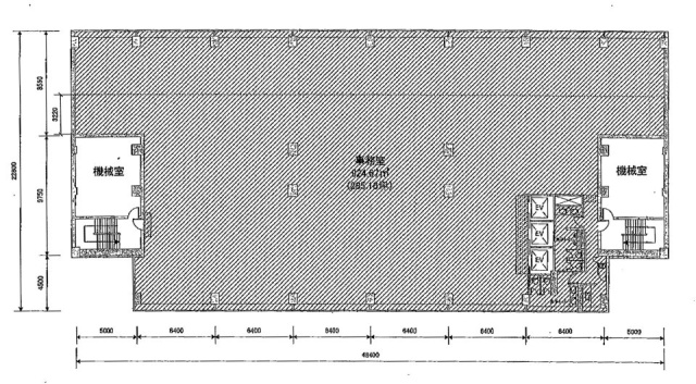 文藝春秋新館7F 間取り図