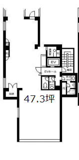 まつの屋ビル2F 間取り図