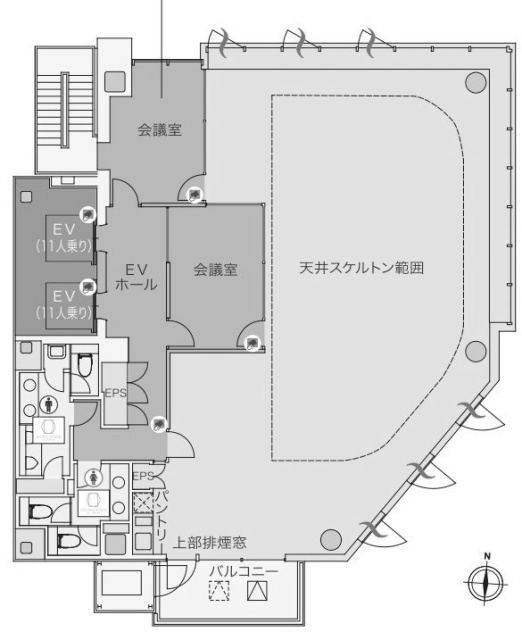 Verdex神宮北参道8F 間取り図
