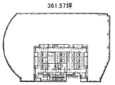 NBFプラチナタワー201 間取り図