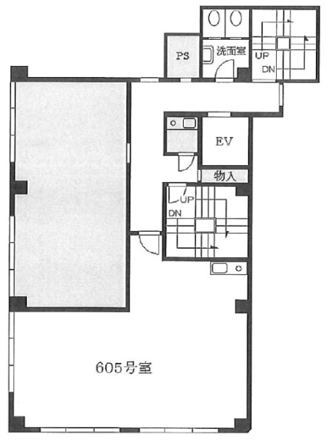 マキプラザ605 間取り図