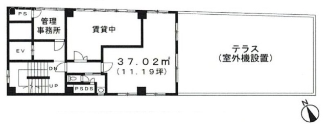 N8ビル8F 間取り図