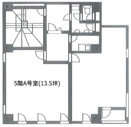 新橋第一ビルA 間取り図