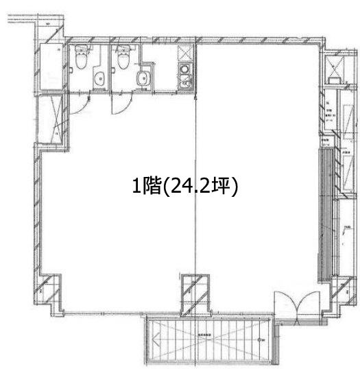 シュパール千代田1F 間取り図