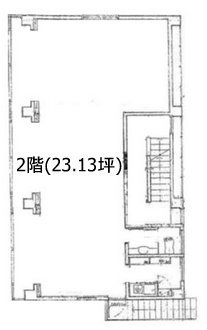 フジ参宮橋ビル201 間取り図