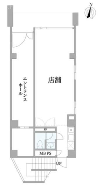 TVB曙橋ビル1F 間取り図