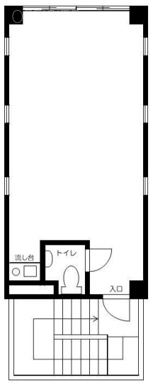 上野ステラビル4F 間取り図