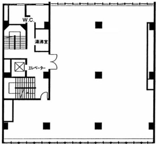 アミノ酸会館ビル4F 間取り図