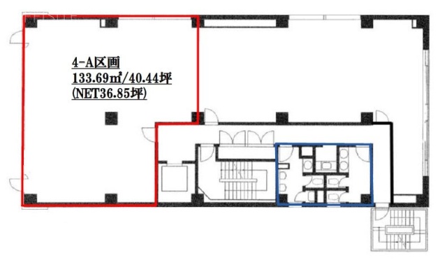 MIテラス横浜西口A 間取り図