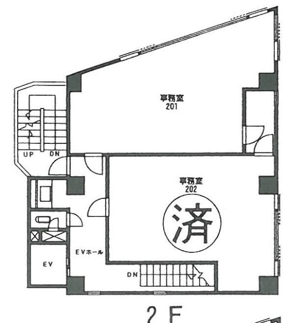 田島ビル201 間取り図