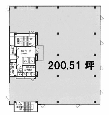 JPT元町ビル4F 間取り図