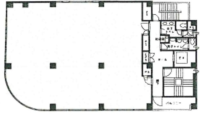 アトム関内ビル2F 間取り図