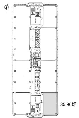 横浜STビル1205 間取り図