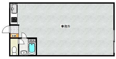 代々木村田マンション308 間取り図