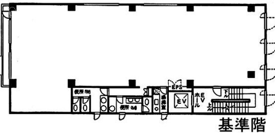 赤坂たん熊ビル2F 間取り図