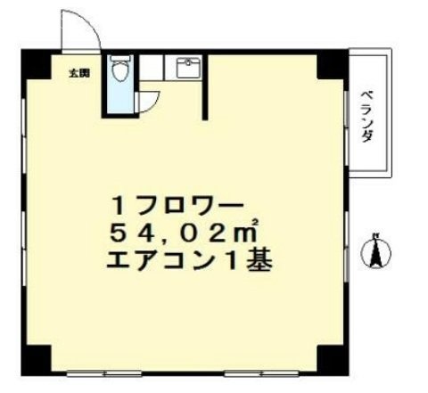 アクアレール401 間取り図