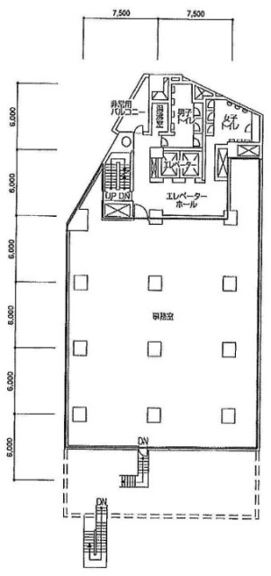 南青山ファーストビル1001 間取り図